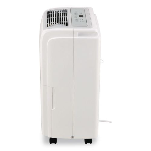 Image of Global Industrial® 246731 Portable Dehumidifier, 9.62 x 9.62 x 19.68, White