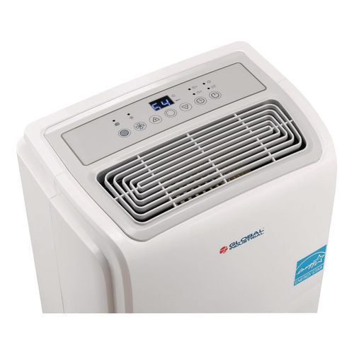 Image of Global Industrial® 246731 Portable Dehumidifier, 9.62 x 9.62 x 19.68, White