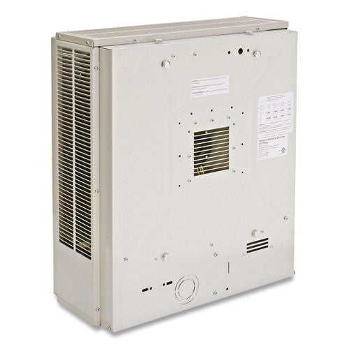 Image of Global Industrial® 246133 Unit Heater Horizontal or Vertical Downflow, Multi-Watt, 10,000 W, 19 x 8.5 x 21.44, White