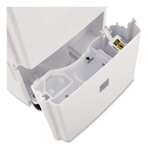 Image of Global Industrial® 246731 Portable Dehumidifier, 9.62 x 9.62 x 19.68, White