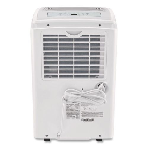 Image of Global Industrial® 246733 Portable Dehumidifier with Pump and Wi-Fi, 9.62 x 11.62 x 19.87, White
