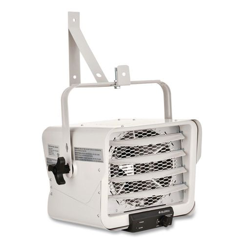 Image of Global Industrial® 246737 Portable Heater with Built-In Thermostat, 5,000 W, 14.12 x 17.5 x 19.62, White