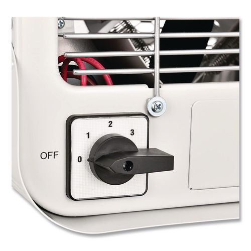 Image of Global Industrial® 246737 Portable Heater with Built-In Thermostat, 5,000 W, 14.12 x 17.5 x 19.62, White