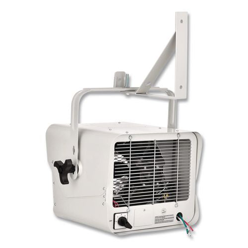 Image of Global Industrial® 246737 Portable Heater with Built-In Thermostat, 5,000 W, 14.12 x 17.5 x 19.62, White