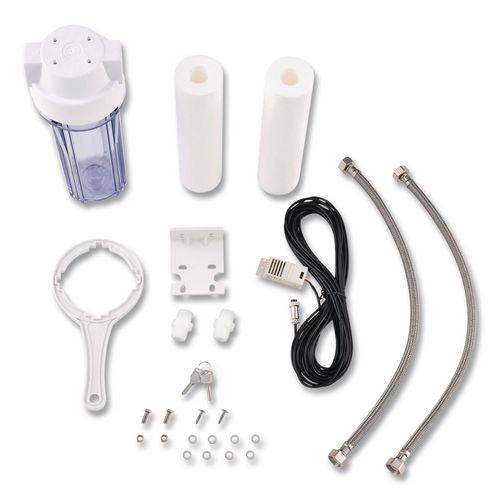 Image of Global Industrial® 246136 Ultrasonic Humidifier, 38 pt Tank Capacity, 150 pt Output, 13.75 x 23.62 x 18.25, Blue