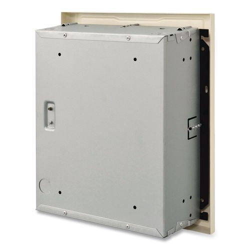 Image of Global Industrial® 246744 Fan Forced Wall Heater, Shaded Pole Motor, 1,500 W, 10.63 x 4.75 x 12.25, White