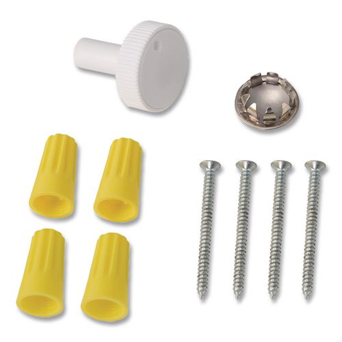 Image of Global Industrial® 246745 Fan Forced Wall Heater, Shaded Pole Motor, 2,000 W, 10.63 x 4.75 x 12.25, White