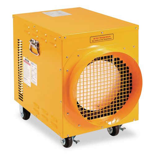 Image of Global Industrial® 246552 Portable Electric Heater, 15,000 W, 16.62 x 24.5 x 23, Yellow