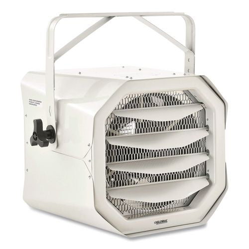 Image of Global Industrial® 246102 Unit Heater, Horizontal Downflow, 10,000 W, 18.13 x 16.75 x 16.06, White