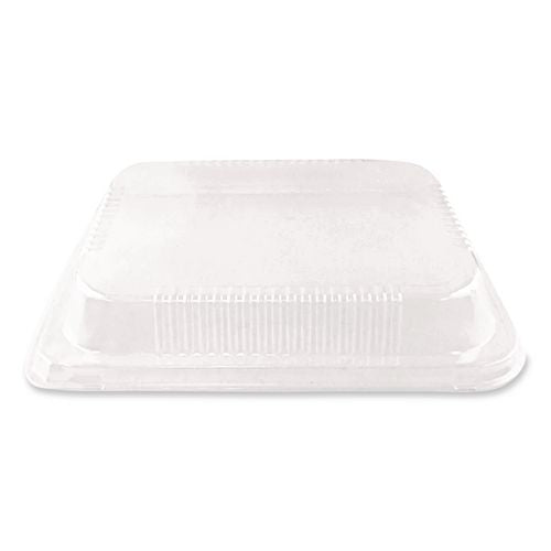 Image of HFA® HFA 321LDL Plastic Dome Lid, 10.75 x 10.19 x 1.63, Clear, 100/Carton