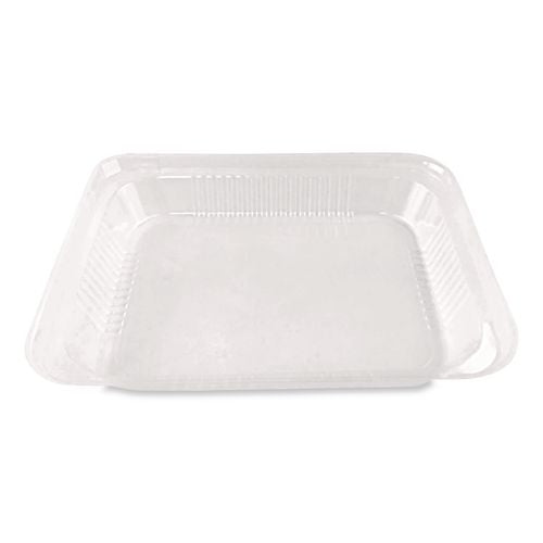 Image of HFA® HFA 321LDL Plastic Dome Lid, 10.75 x 10.19 x 1.63, Clear, 100/Carton