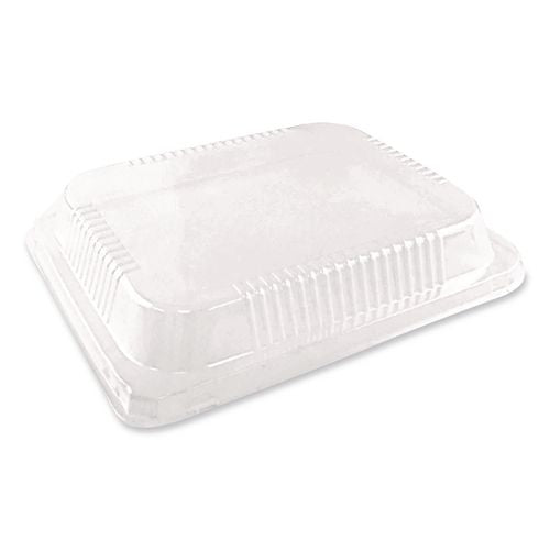 Image of HFA® HFA 321LDL Plastic Dome Lid, 10.75 x 10.19 x 1.63, Clear, 100/Carton
