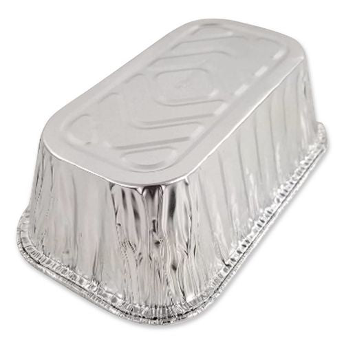 Image of HFA® HFA 31730 Aluminum Baking Pan, #1 Loaf, 1 lb Capacity, 5.72 x 3.31 x 2.03, 200/Carton