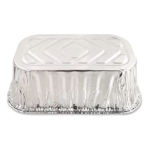 Image of HFA® HFA 31730 Aluminum Baking Pan, #1 Loaf, 1 lb Capacity, 5.72 x 3.31 x 2.03, 200/Carton