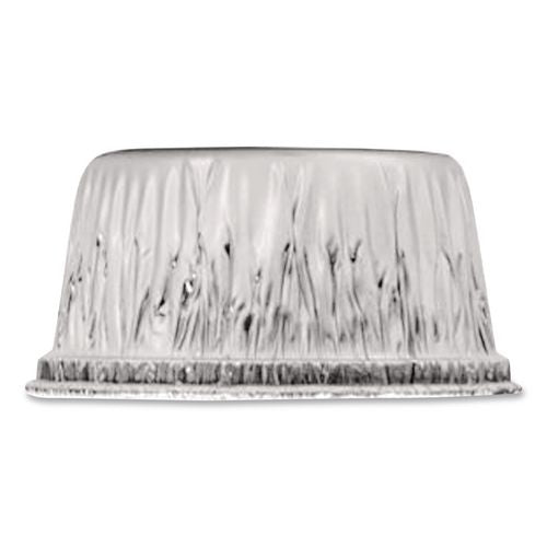 Image of HFA® 34130 Aluminum Baking Cups, 4 oz, 3.38" Diameter x 1.56" h, 1,000/Carton