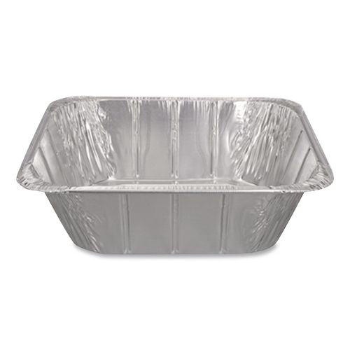 Image of HFA® 2014-50-100 Aluminum Steam Table Pans, Half-Size Extra Deep, 4.19" Deep, 10.31 x 12.69, 100/Carton