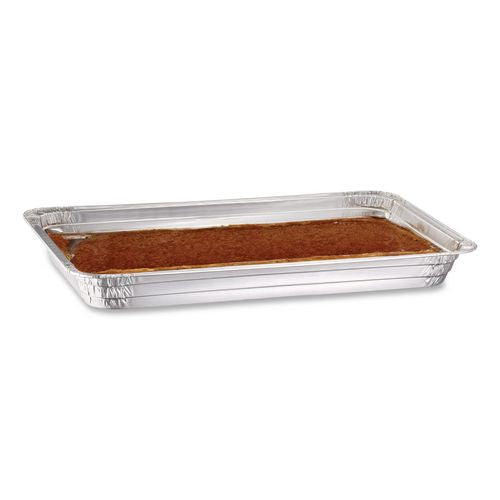 Image of HFA® HFA 402170 Aluminum Steam Table Pans, Full-Size Shallow, 1.63" Deep, 12.19 x 20.75, 50/Carton