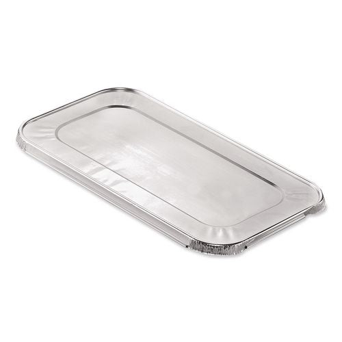 Image of HFA® HFA 403025 Steam Pan Foil Lids, Fits One-Third Size Pan, 0.5" Deep, 6.4 x 12.7, 200/Carton