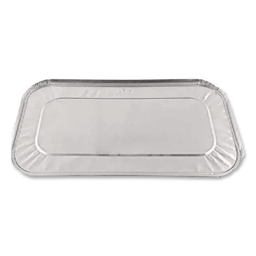 Image of HFA® HFA 403025 Steam Pan Foil Lids, Fits One-Third Size Pan, 0.5" Deep, 6.4 x 12.7, 200/Carton