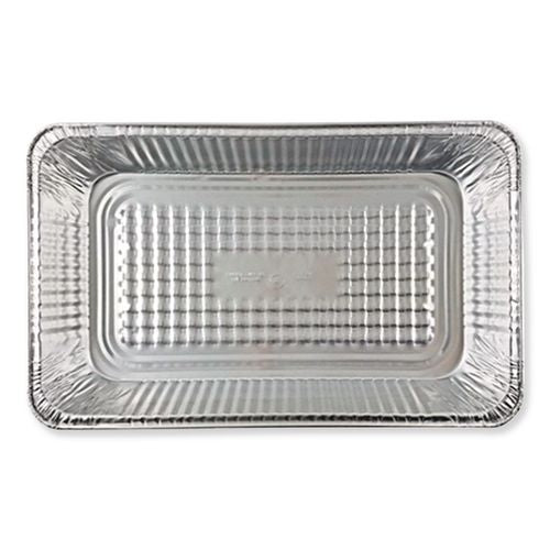 Image of HFA® 201900 Aluminum Steam Table Pans, Full-Size Deep, 60 Gauge, 3.19" Deep, 12.19 x 20.75, 50/Carton