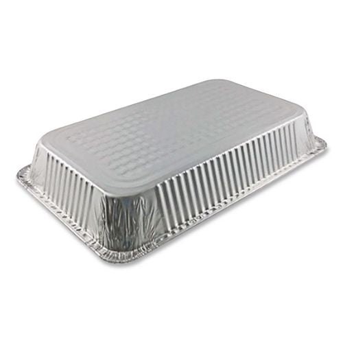 Image of HFA® 201900 Aluminum Steam Table Pans, Full-Size Deep, 60 Gauge, 3.19" Deep, 12.19 x 20.75, 50/Carton