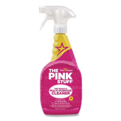 Image of The Pink Stuff RST823788 Miracle Multi-Purpose Cleaner, Fruity Scent, 25.4 oz Trigger Spray Bottle