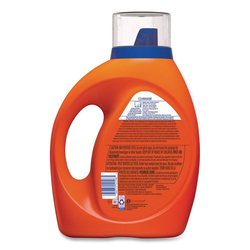 Image of Tide® 80880550 Liquid Laundry Detergent, Original Scent, 64 Loads, 80 oz Bottle, 4/Carton