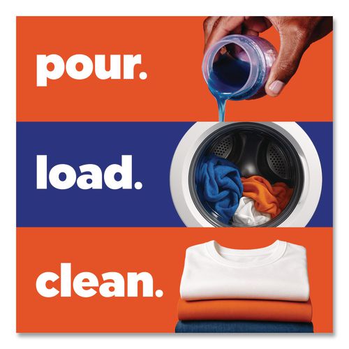 Image of Tide® 80880550 Liquid Laundry Detergent, Original Scent, 64 Loads, 80 oz Bottle, 4/Carton