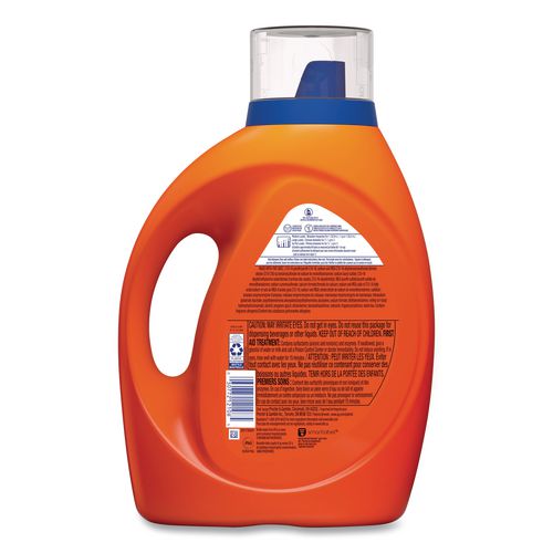 Image of Tide® 80866057 HE Laundry Detergent, Original Scent, Liquid, 64 Loads, 80 oz Bottle, 4/Carton