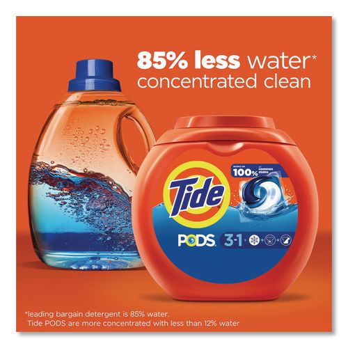 Image of Tide® 80870814 Pods, HE Compatible, Tide Original, 85 oz, 112 Pods/Tub, 4 Tubs/Carton