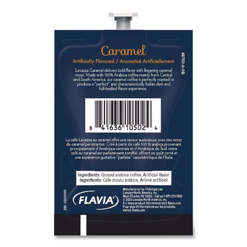 Image of FLAVIA® 48750 Lavazza Carmel Coffee Freshpack, 76/Carton