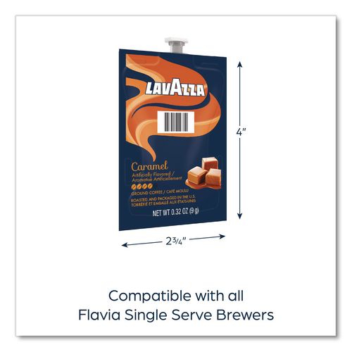 Image of FLAVIA® 48750 Lavazza Carmel Coffee Freshpack, 76/Carton