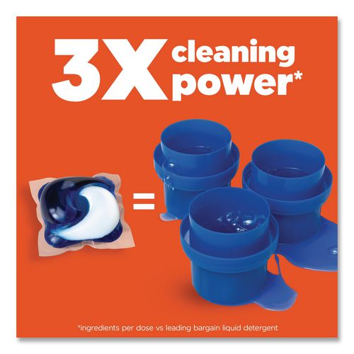Image of Tide® 80870804 PODS Laundry Detergent, HE Compatible, Spring Meadow, 57 oz Tub, 76 Pacs/Tub