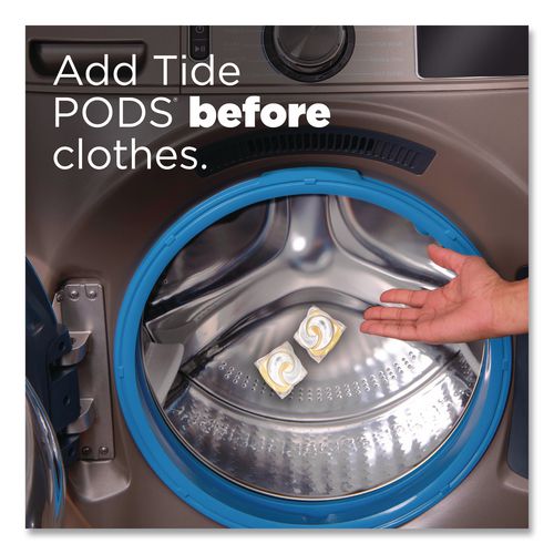 Image of Tide® 80870579 PODS Laundry Detergent, Free and Gentle, HE Compatible, 56 oz Tub, 76 Pacs/Tub, 4 Tubs/Carton