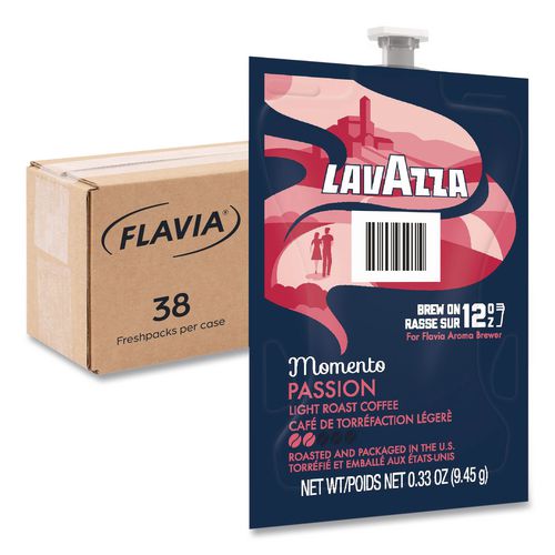 Image of FLAVIA® 48790 Lavazza Momento Passion Coffee Freshpack, 38/Carton