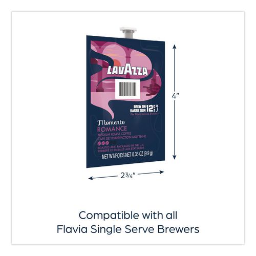 Image of FLAVIA® 48792 Lavazza Momento Romance Coffee Freshpack, 38/Carton