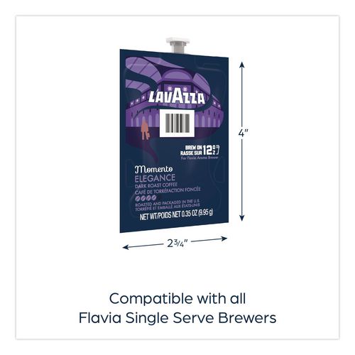 Image of FLAVIA® 48791 Lavazza Momento Elegance Coffee Freshpack, 38/Carton