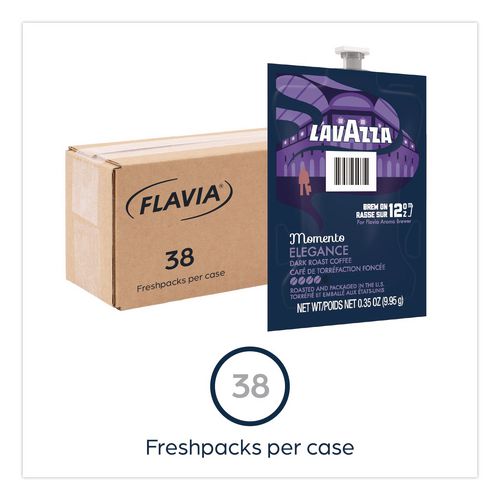 Image of FLAVIA® 48791 Lavazza Momento Elegance Coffee Freshpack, 38/Carton