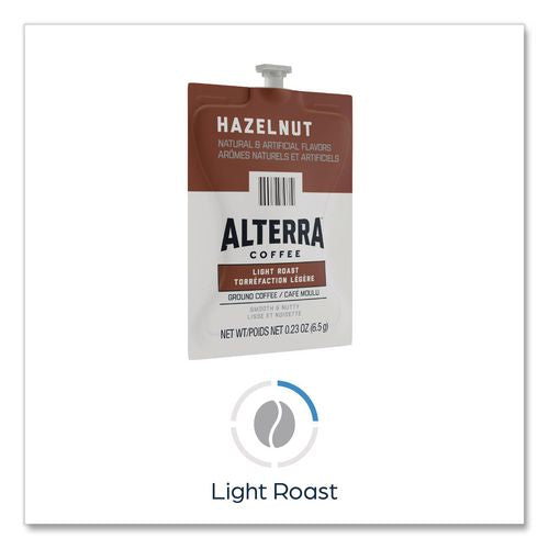 Image of FLAVIA® 48722 Alterra Hazelnut Coffee Freshpack, 40/Carton