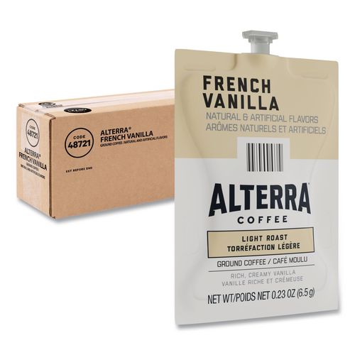 Image of FLAVIA® 48721 Alterra French Vanilla Coffee Freshpack, 40/Carton