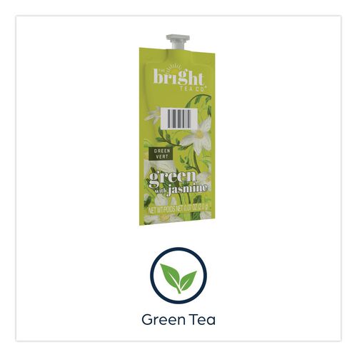 Image of FLAVIA® 48723 The Bright Tea Co. Green with Jasmine Tea Freshpack, 40/Carton