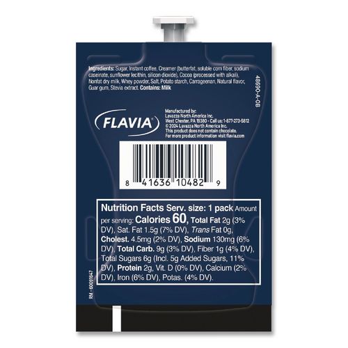 Image of FLAVIA® 48690 Lavazza Mocha Latte, 72/Carton