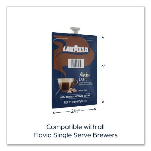 Image of FLAVIA® 48690 Lavazza Mocha Latte, 72/Carton