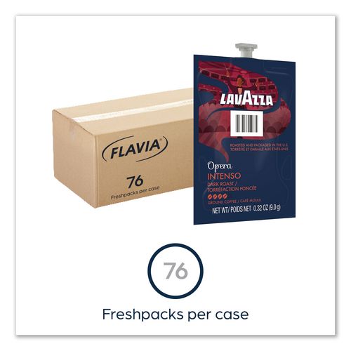 Image of FLAVIA® 48106 Intenso Coffee Freshpack, 76/Carton