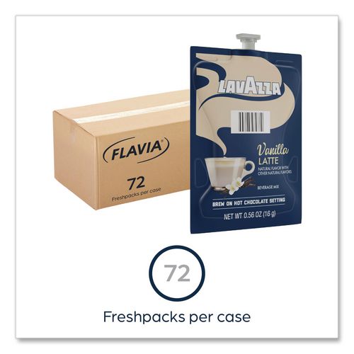 Image of FLAVIA® 48689 Lavazza Vanilla Latte, 72/Carton