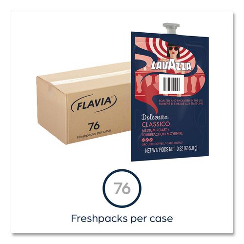 Image of FLAVIA® 48105 Classico Coffee Freshpack, 76/Carton