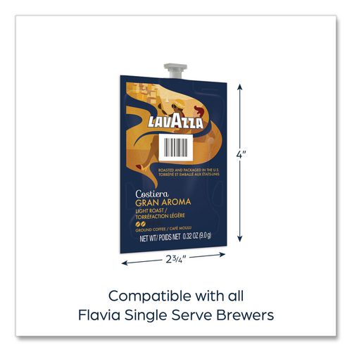Image of FLAVIA® 48087 Gran Aroma Coffee Freshpack, 76/Carton