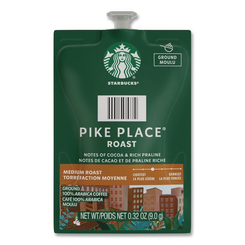 Image of FLAVIA® 48103 Starbucks Pike Place Roast Coffee Freshpack, 76/Carton