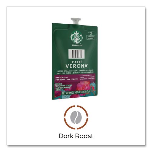 Image of FLAVIA® 48104 Starbucks Caffe Verona Coffee Freshpack, 76/Carton