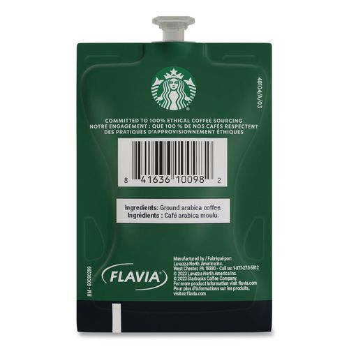 Image of FLAVIA® 48104 Starbucks Caffe Verona Coffee Freshpack, 76/Carton